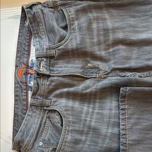 Tommy Bahama Gray Straight Jeans with Faded Texture